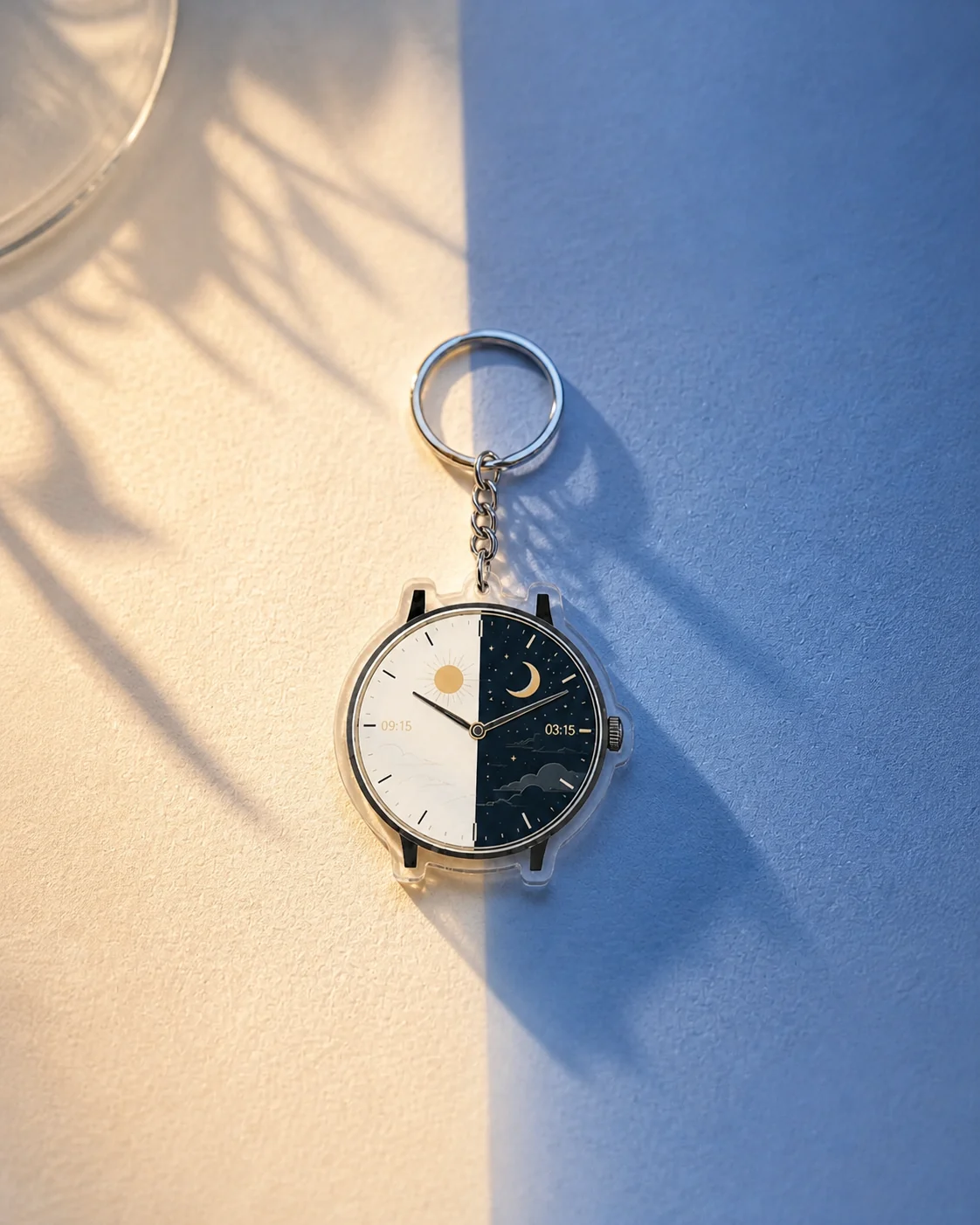 Split-Day Timepiece