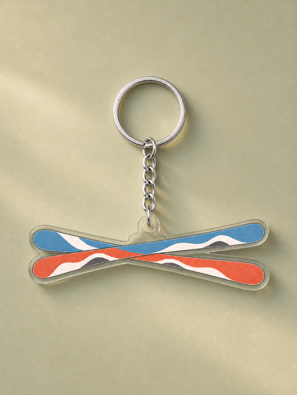Crossed Mini Skis